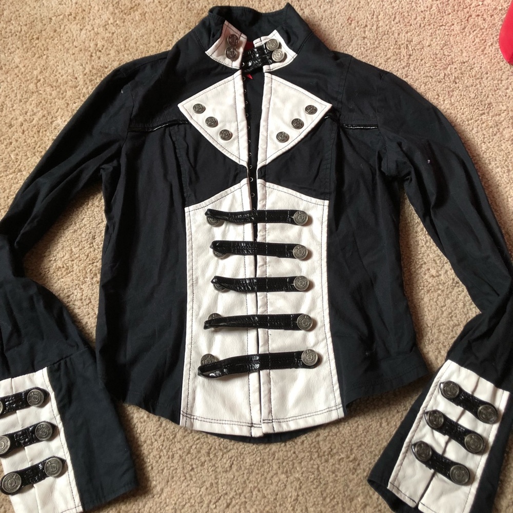 Lip Service Vice band halloween jacket small
